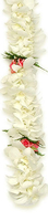 Image Double Orchid & Rose Lei