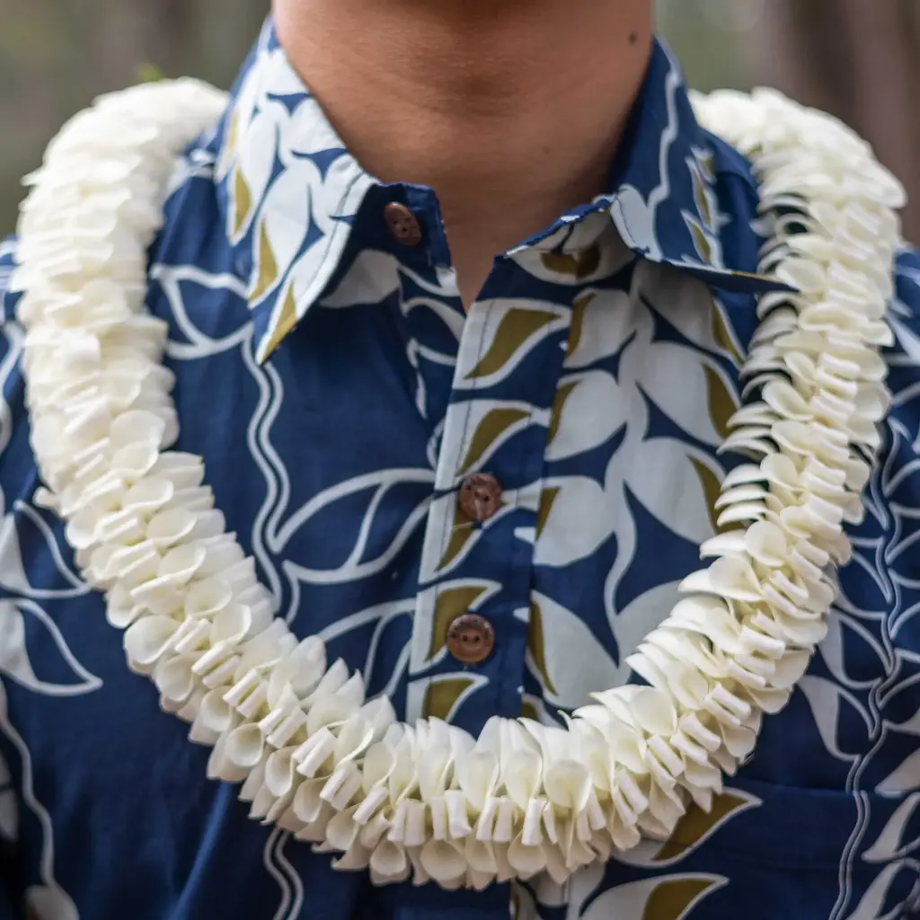 Butterfly White Lei