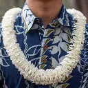 Butterfly White Lei