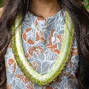 Christina (Green, White) Lei