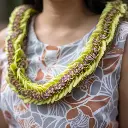 Green Fancy Lei