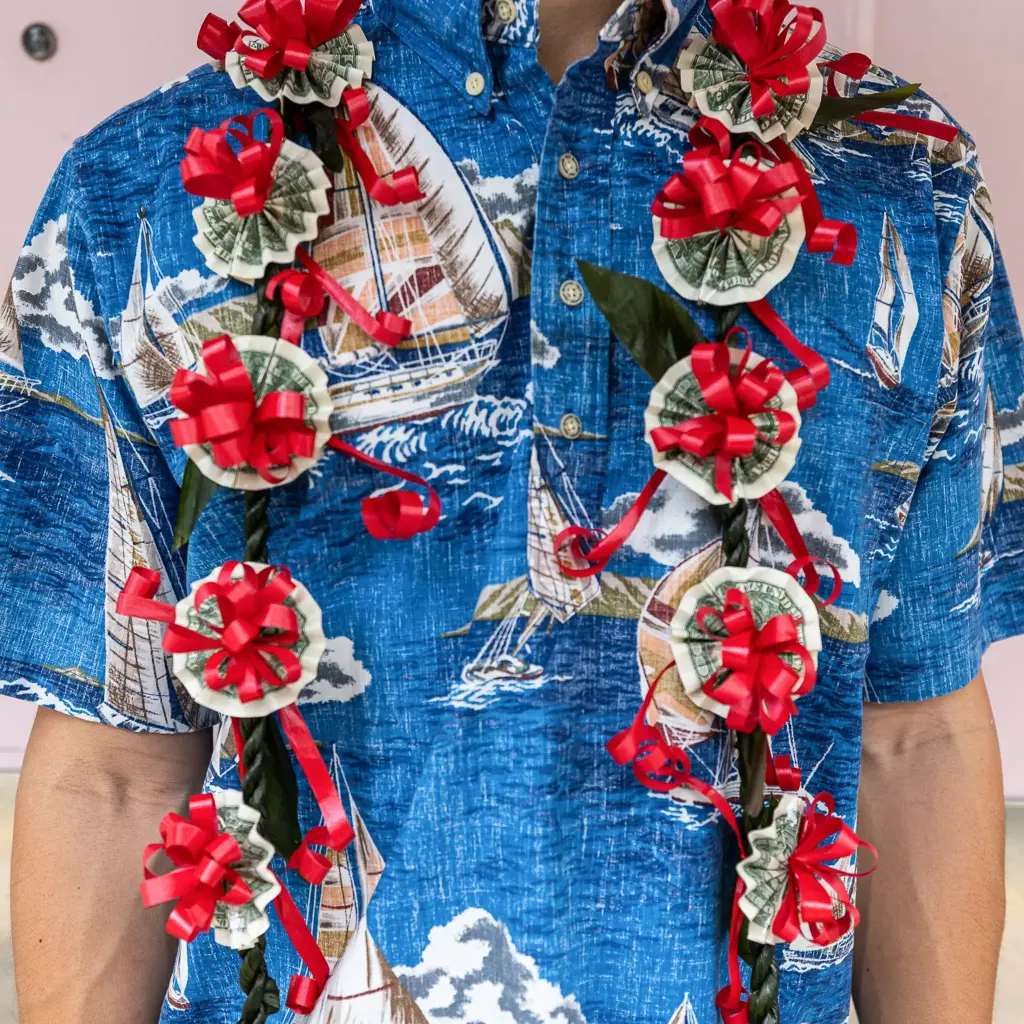 Ti Leaf Money Lei