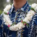 Double Tuberose & Rose Lei