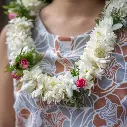 Double Tuberose & Rose Lei