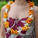 Single Tuberose & Lantern Ilima Lei