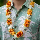 Single Tuberose & Lantern Ilima Lei
