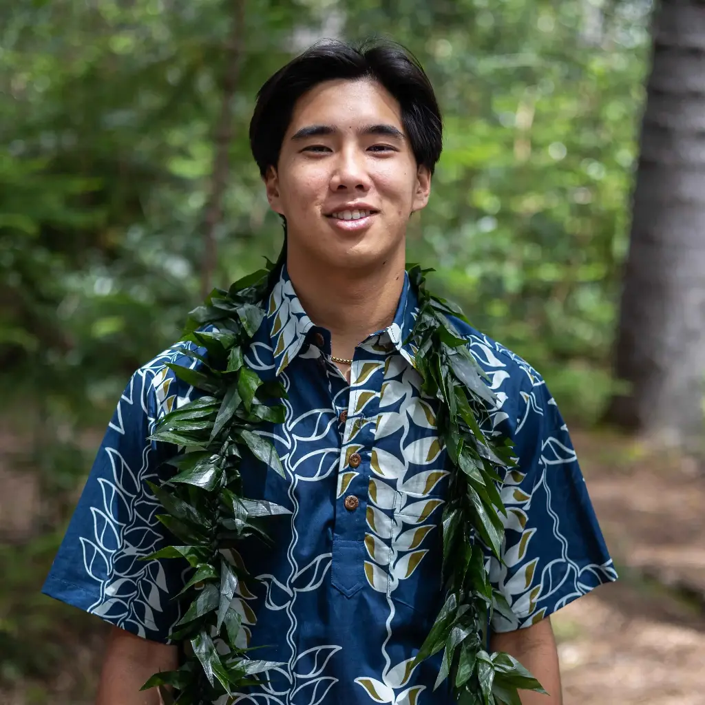 Ti Leaf Maile Style Lei