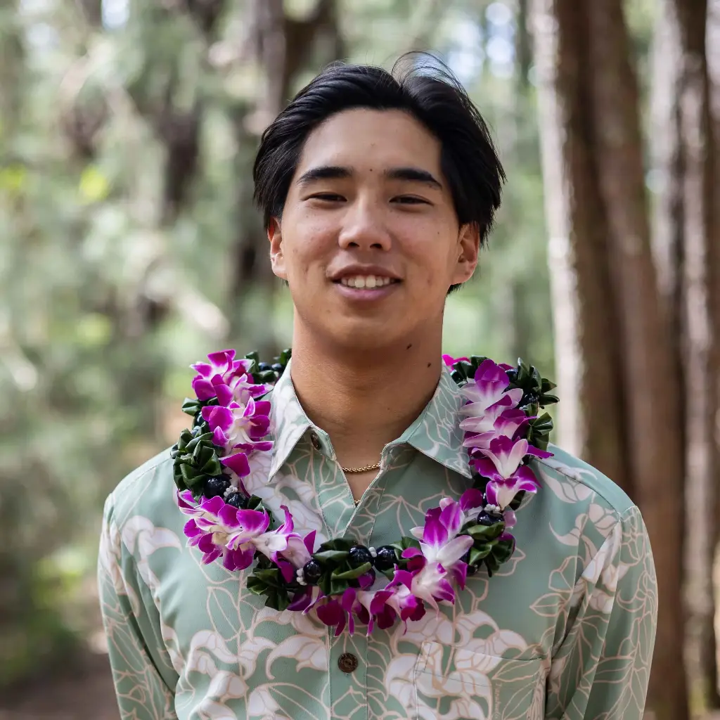 Kukui Ti Leaf & Purple Orchid Twist