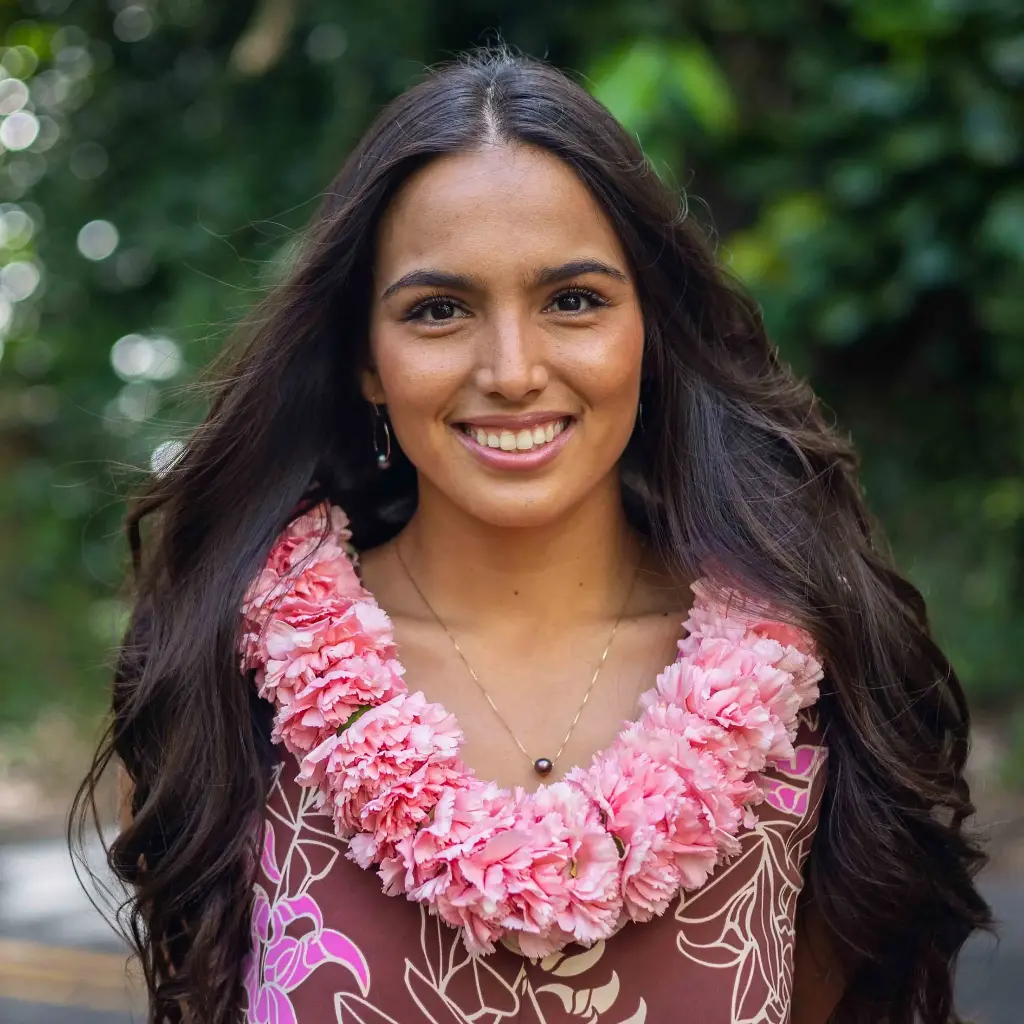 Double Pink Carnation Lei