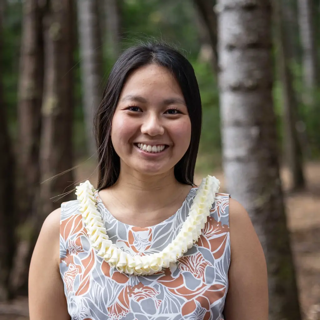 Pahoehoe White Lei