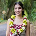 Double Green Orchid, Tuberose & Rose Lei
