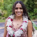 Double White Orchid & Rose Lei
