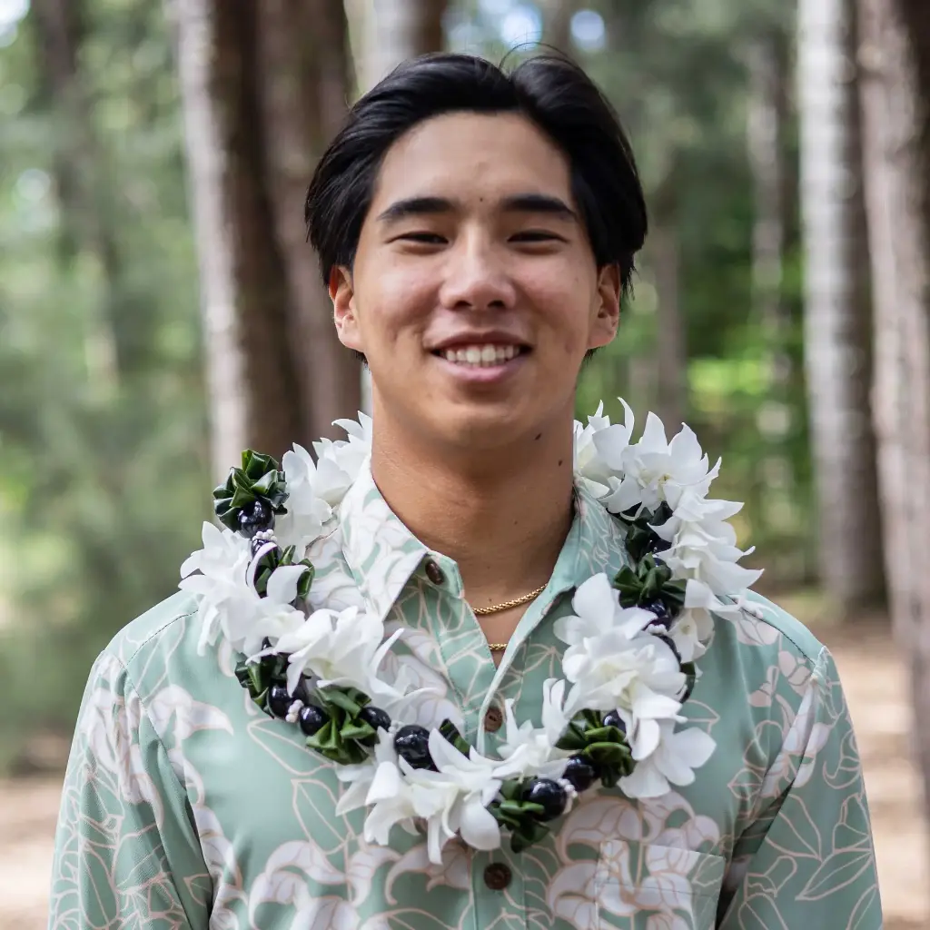 Kukui Ti Leaf & White Orchid Twist