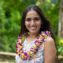 Single Purple & Green Orchid Mix Lei