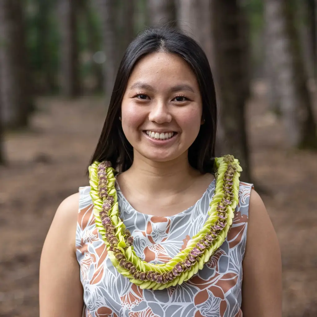 Green Fancy Lei
