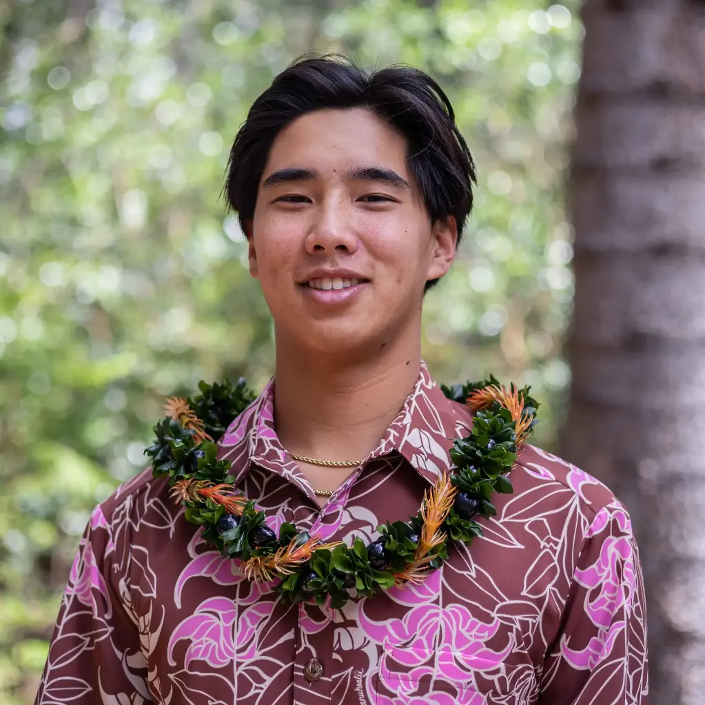 RUSSELUNO FLOWER LOOSE MOCKNECK フラワー Kukui Mock Orange Twist - Unique Hawaiian Lei