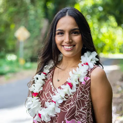 Single White Orchid & Rose Mix Lei