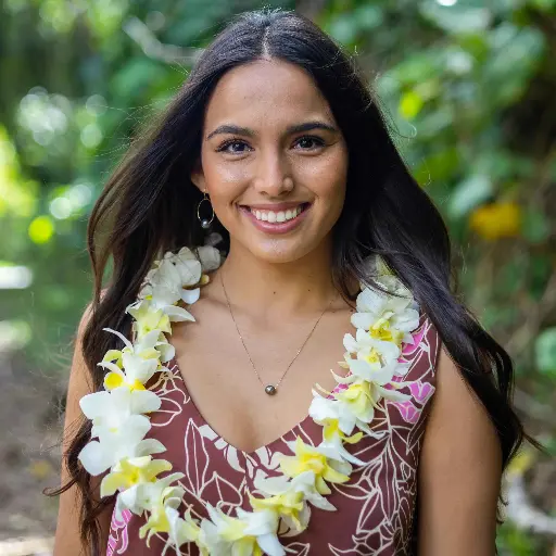 Single Yellow & White Orchid Mix Lei