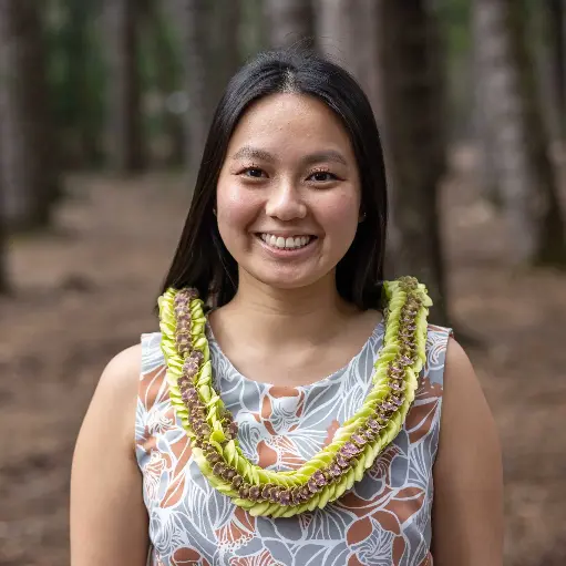 Green Fancy Lei