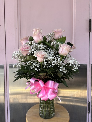 1 Dozen Roses - Pink